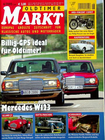 Deckblatt Oldtimer Markt (06/2005)